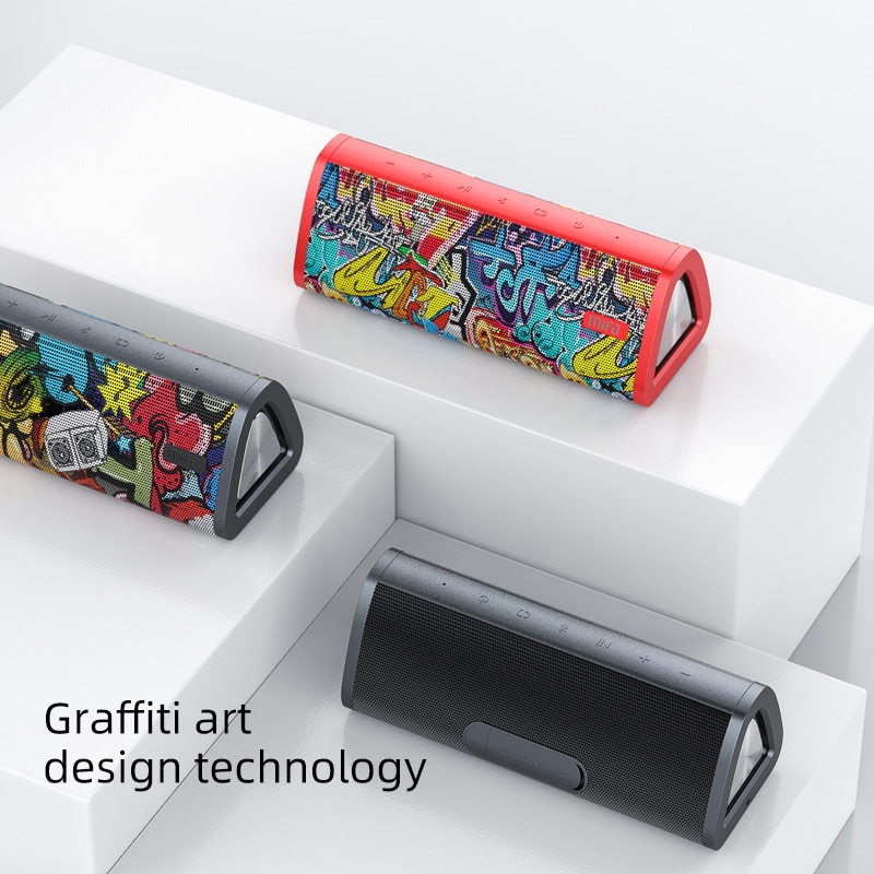 Mifa A10 – Enceinte Bluetooth 5.0, haut parleur portable, 360 degrés, son stéréo, 20 W, IPX7, étanche, sans fil, haut-parleur, 24 heures d’autonomie