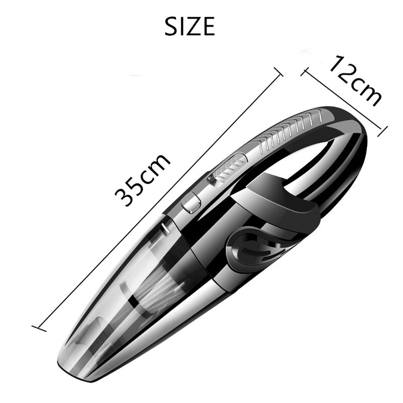 Aspirateur portatif Rechargeable portatif d’aspiration de Cyclone puissant sans fil de 3200PA facile utilisant la Charge rapide humide sec