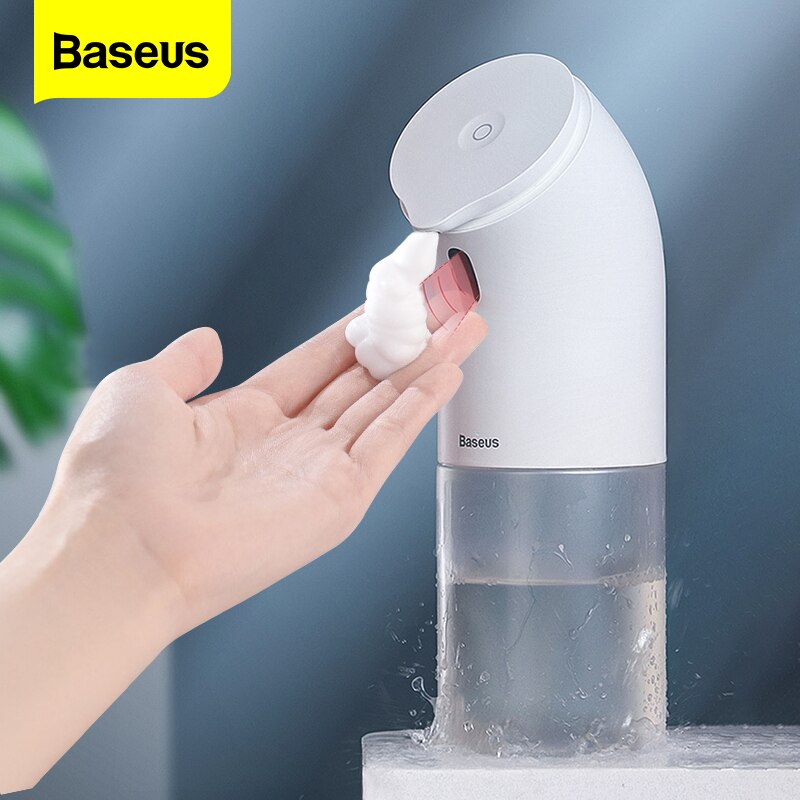 Baseus distributeur automatique de savon capteur infrarouge sans contact mousse liquide distributeur de savon pompe lavage des mains désinfectant distributeur bouteilles