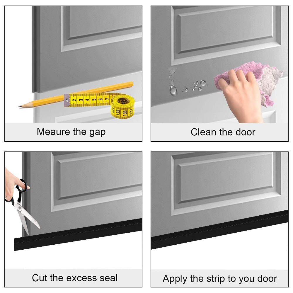 Butoir anti-vent pour fenêtre, protection contre les intempéries, économie d’énergie, isolation du bruit