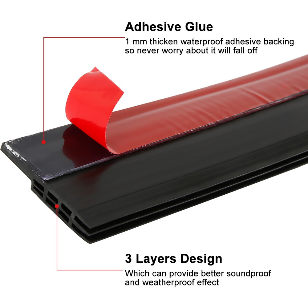 Butoir anti-vent pour fenêtre, protection contre les intempéries, économie d’énergie, isolation du bruit